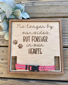 Pet Collar Memorial Sign