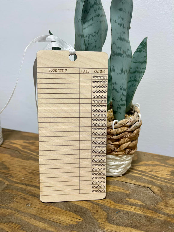 Book Mark Reading Tracker