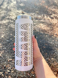 Checkered MAMA Engraved 20 oz Tumbler