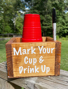 Mark Your Cup Solo Cup Holder